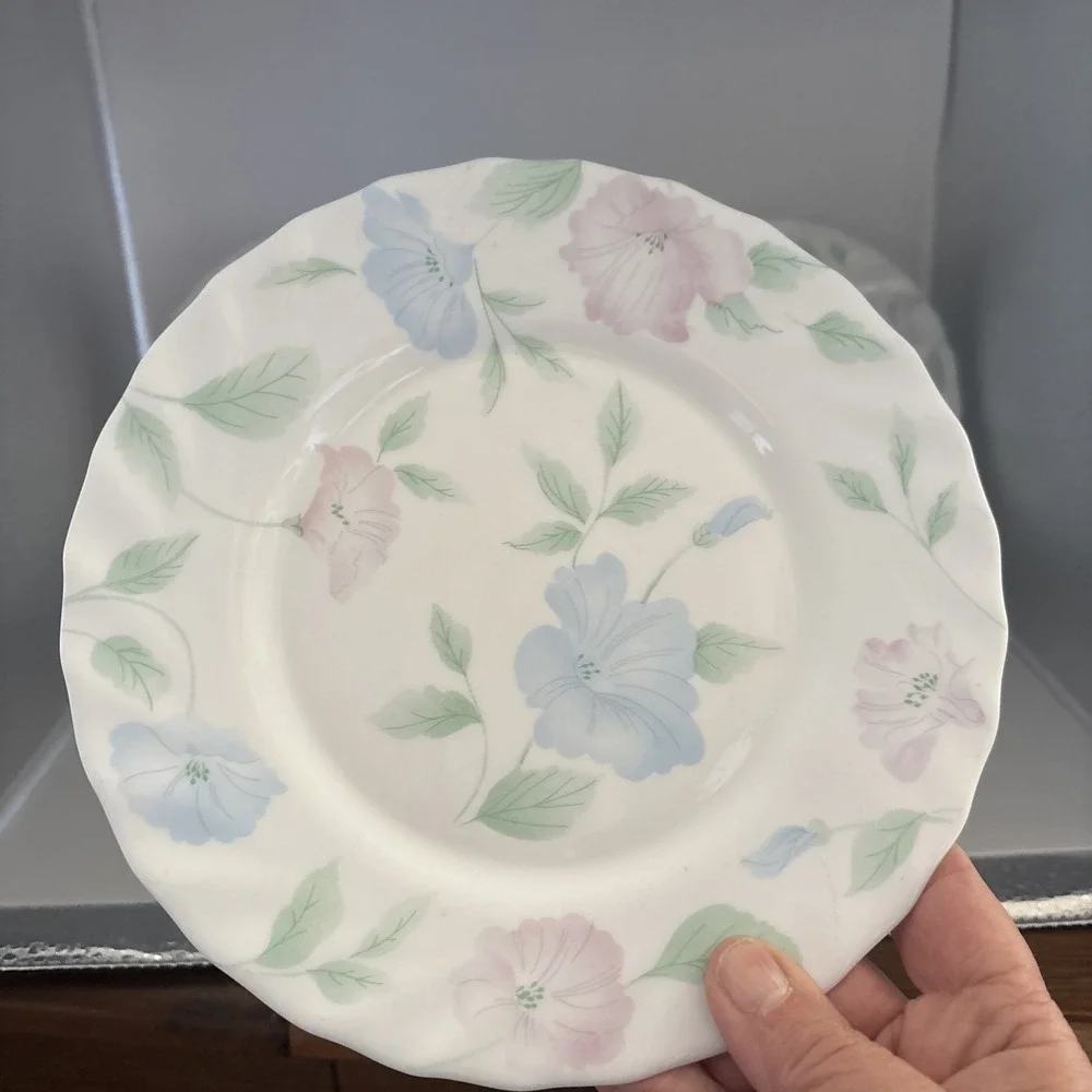 Set of 8 Arcopal France 'Chloe' Salad Plates 7.75